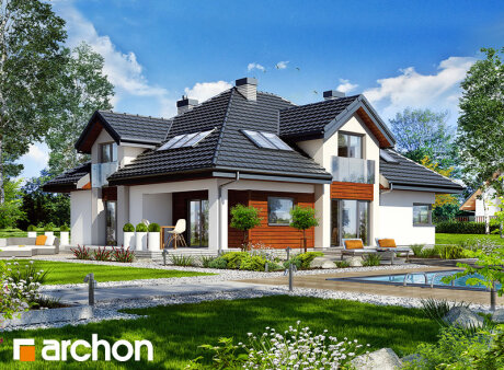 Проект дома Дом в хебе 2 вер.2