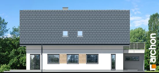 Проект дома Дом в купене 2 (Г2) - 5 С мансардным этажом дома в Украине