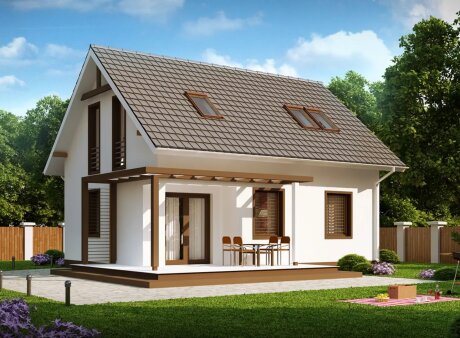 Проєкт будинку U212 dk