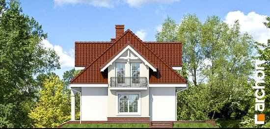 Проект дома Дом в вербене (Г2) - 4 С мансардным этажом дома в Украине