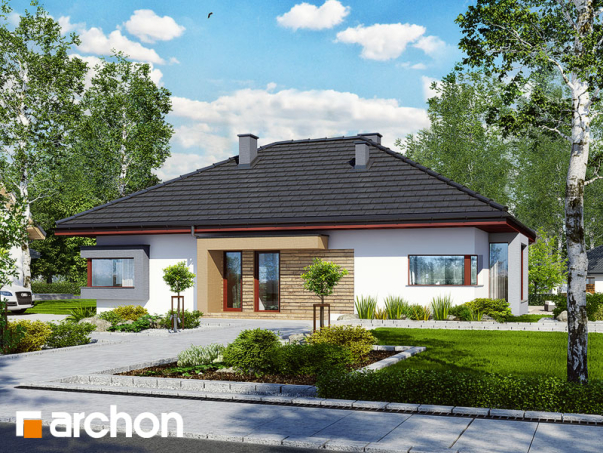 Проект дома Дом под красной рябиной (Н) вер.2 - 1 Одноэтажные дома в Украине