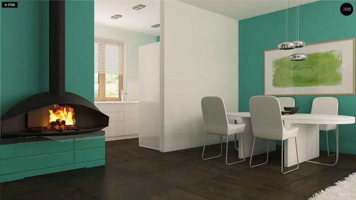 Проєкт будинку U254 - Одноповерхові дома в Україні