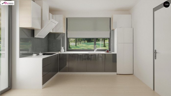 Проєкт будинку U390 - Одноповерхові дома в Україні