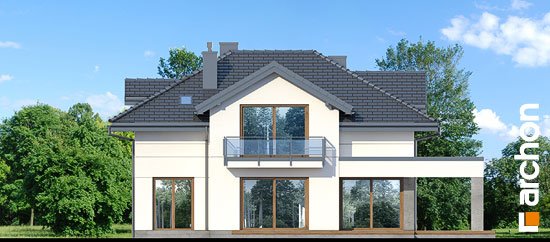 Проект дома Вилла Миранда 14 (Г) - 6 С мансардным этажом дома в Украине