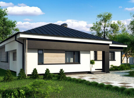 Проєкт будинку U200 BG v2
