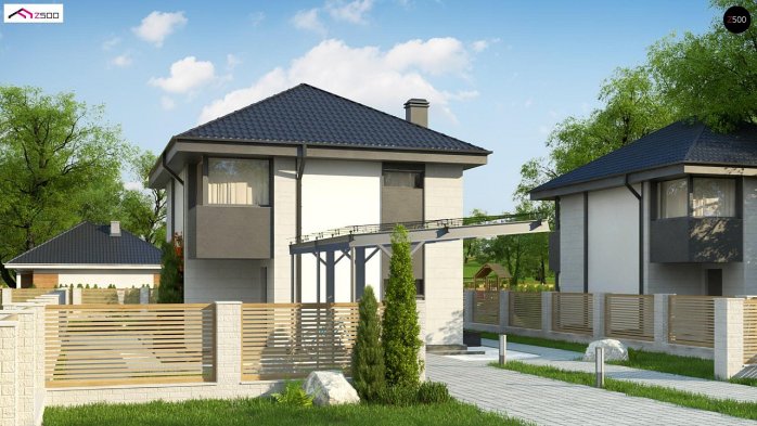 Проєкт будинку U276 - Двоповерхові дома в Україні