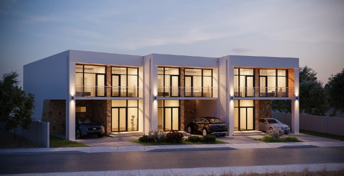 Проект дома Db 8 - 1 Двухэтажные дома в Украине