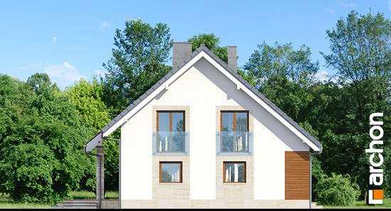 Проект дома Дом в айдаредах вер.2 - 5 С мансардным этажом дома в Украине