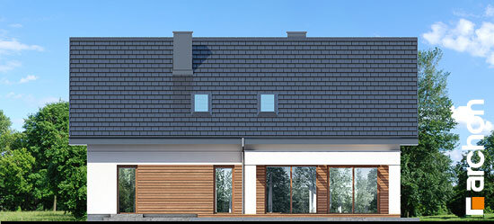 Проект дома Дом в коммифорах 4 - 6 С мансардным этажом дома в Украине