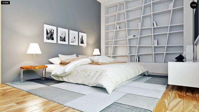 Проект дома Ux105 - 11 Одноэтажные дома в Украине