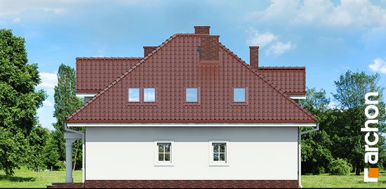 Проект дома Дом в тимьяне вер.3 - 4 С мансардным этажом дома в Украине