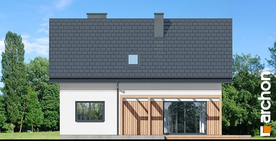 Проект дома Дом в вистерии 8 - 6 С мансардным этажом дома в Украине