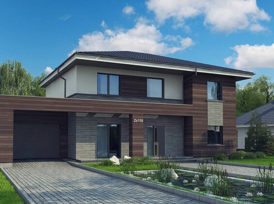 Проект дома Ux109 v1