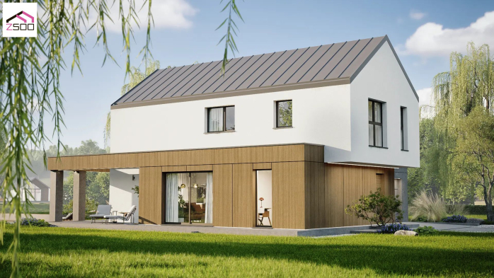 Проект дома U503 - 3 Двухэтажные дома в Украине