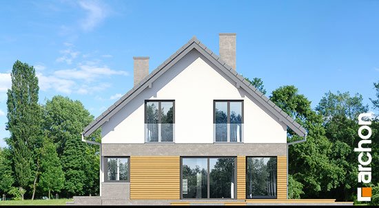 Проект дома Дом в аурорах 6 - 5 С мансардным этажом дома в Украине