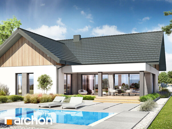 Проєкт будинку Будинок в первоцвітах 12 (Г2) - Одноповерхові дома в Україні