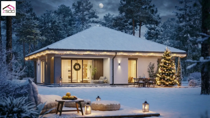 Проект дома U521 - 1 Одноэтажные дома в Украине