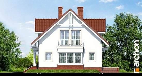 Проект дома Дом в каллах 2 вер.2 - 4 С мансардным этажом дома в Украине