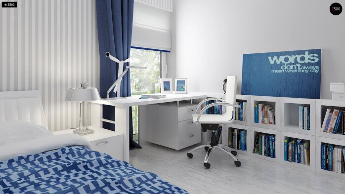 Проєкт будинку U211 S - З мансардним поверхом дома в Україні