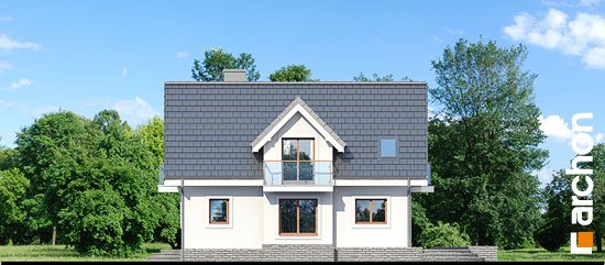 Проект дома Дом в антоновке (Р2) - 4 С мансардным этажом дома в Украине