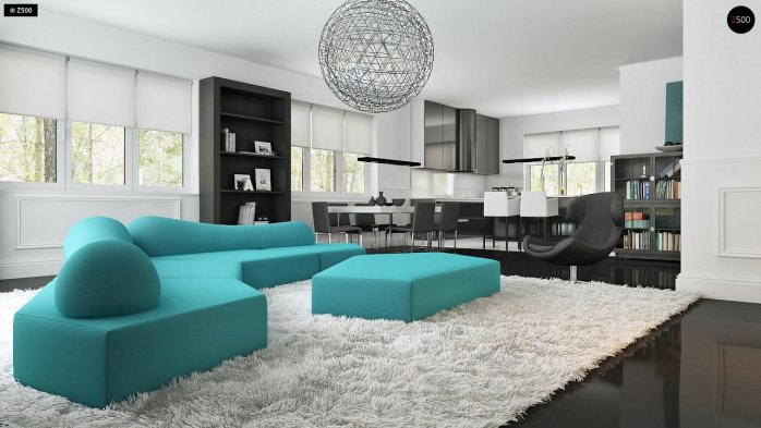 Проєкт будинку U26 - Одноповерхові дома в Україні