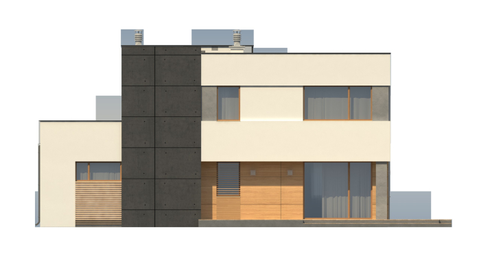 Проєкт будинку Ux59 pk - Двоповерхові дома в Україні