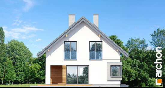 Проєкт будинку Будинок у смарагдах 2 - З мансардним поверхом дома в Україні