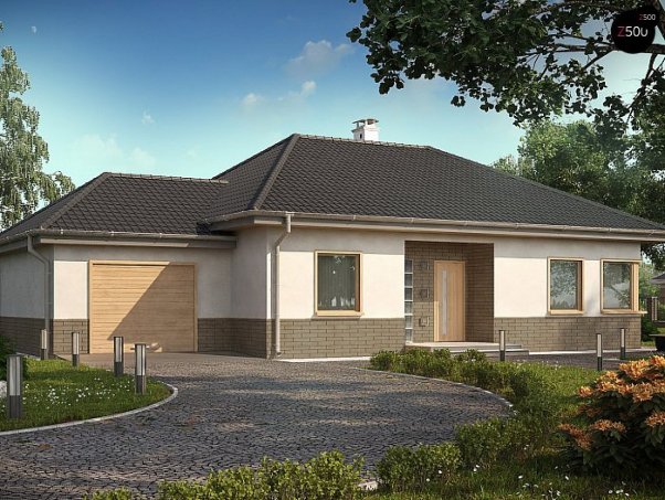 Проєкт будинку U24 GL S - Одноповерхові дома в Україні