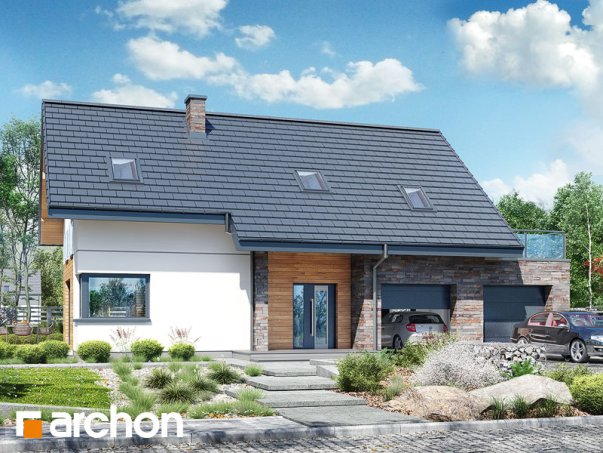 Проект дома Дом в брунерах (Г2) - 2 С мансардным этажом дома в Украине