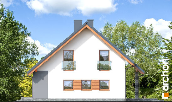 Проект дома Дом в журавках 7 - 4 С мансардным этажом дома в Украине