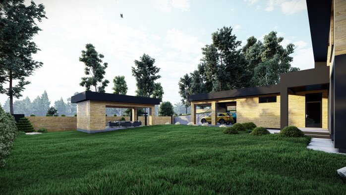 Проєкт будинку DBT 556 - Двоповерхові дома в Україні