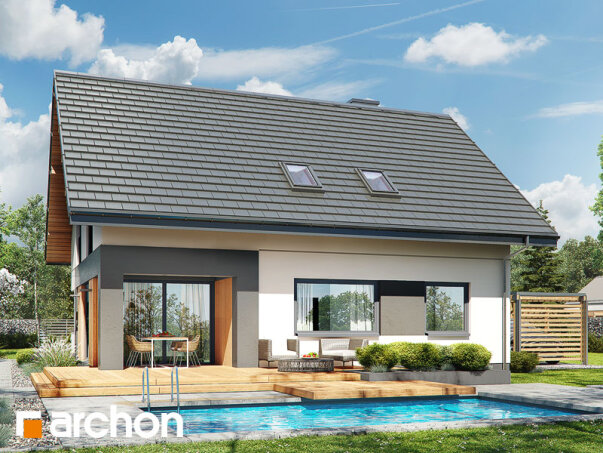 Проект дома Дом в малиновках 7 - 2 С мансардным этажом дома в Украине