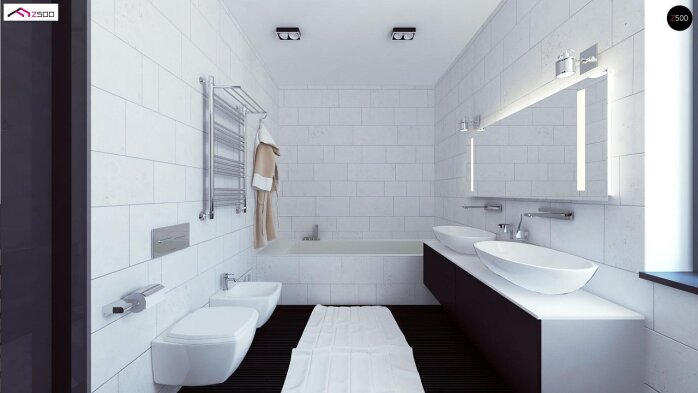 Проект дома Ux67 - 16 Одноэтажные дома в Украине