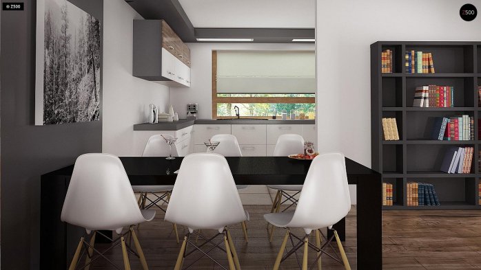 Проєкт будинку U41 - Одноповерхові дома в Україні