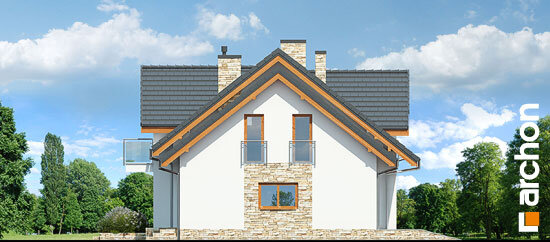 Проект дома Дом в каннах 4 (Г2) - 5 С мансардным этажом дома в Украине