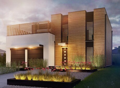 Проєкт будинку Ux120