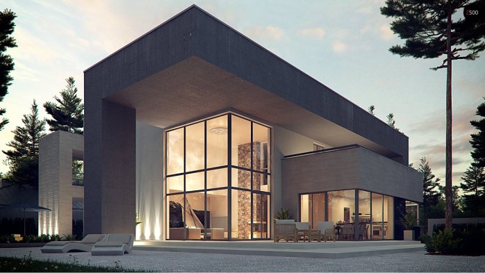 Проєкт будинку Ux127 - Двоповерхові дома в Україні