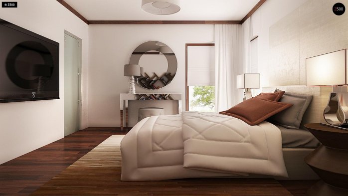 Проект дома U199 v1 - 10 Одноэтажные дома в Украине