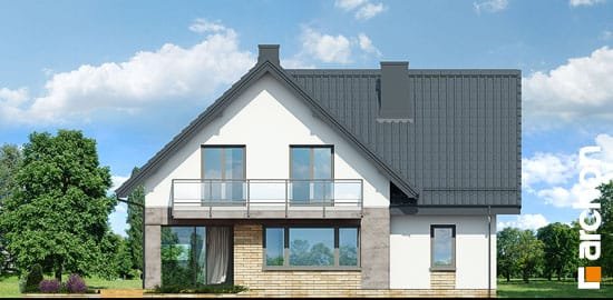 Проект дома Дом в орлишках - 6 С мансардным этажом дома в Украине