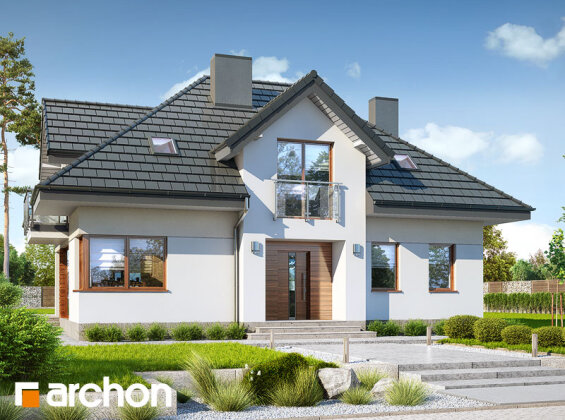 Проект дома Дом в сливах 2