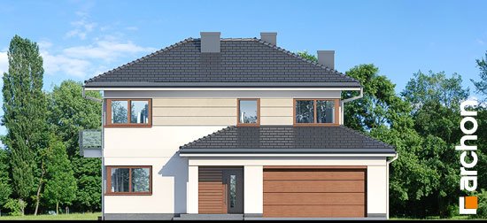 Проєкт будинку Вілла Еліза 5 (Г2) - Двоповерхові дома в Україні