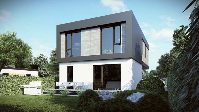 Проєкт будинку DBT 647 - Двоповерхові дома в Україні