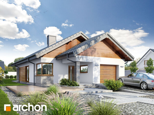 Проект дома Дом в лиредах - 1 Одноэтажные дома в Украине