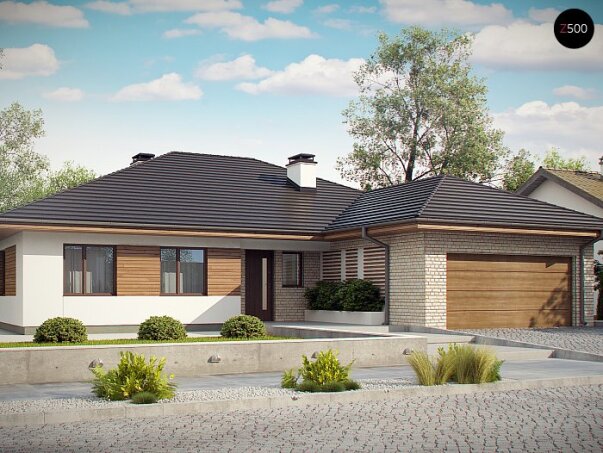 Проєкт будинку U301 S - Одноповерхові дома в Україні