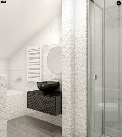 Проєкт будинку U229 - З мансардним поверхом дома в Україні