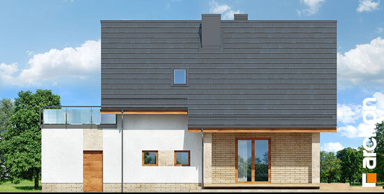 Проект дома Дом в ариземах - 6 С мансардным этажом дома в Украине