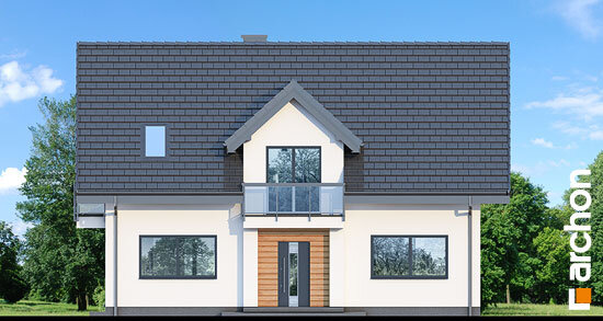 Проект дома Дом в люцерне 11 - 3 С мансардным этажом дома в Украине