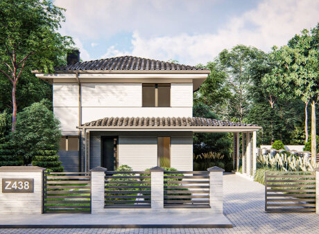 Проект дома U438 el pk
