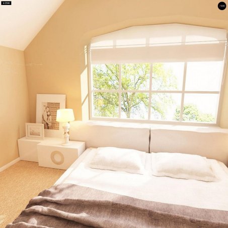 Проєкт будинку U18 - З мансардним поверхом дома в Україні