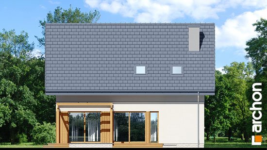 Проект дома Дом в аммобиуме - 6 С мансардным этажом дома в Украине